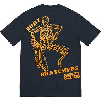 Camiseta Supreme Body Snatchers Tee Azul Marino | Supreme 387AP